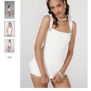 Nana Jacqueline Anabella set in White